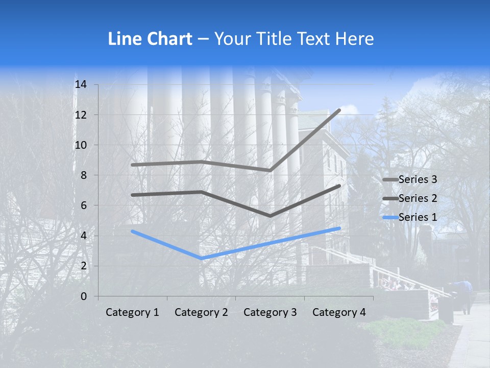 Outside Campus Lecture PowerPoint Template