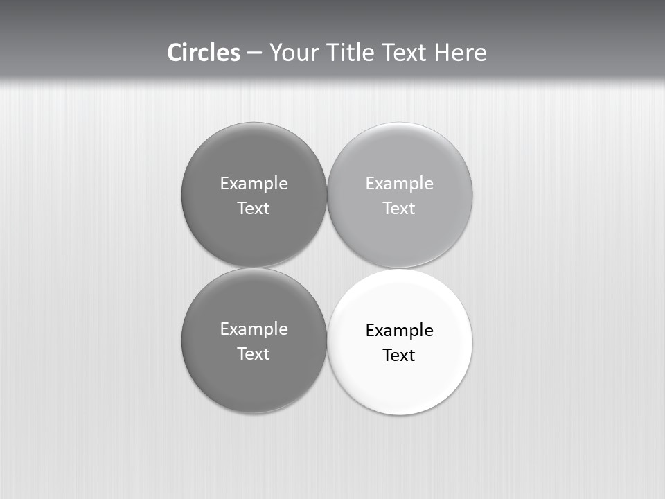 Polished Metallic Iron PowerPoint Template