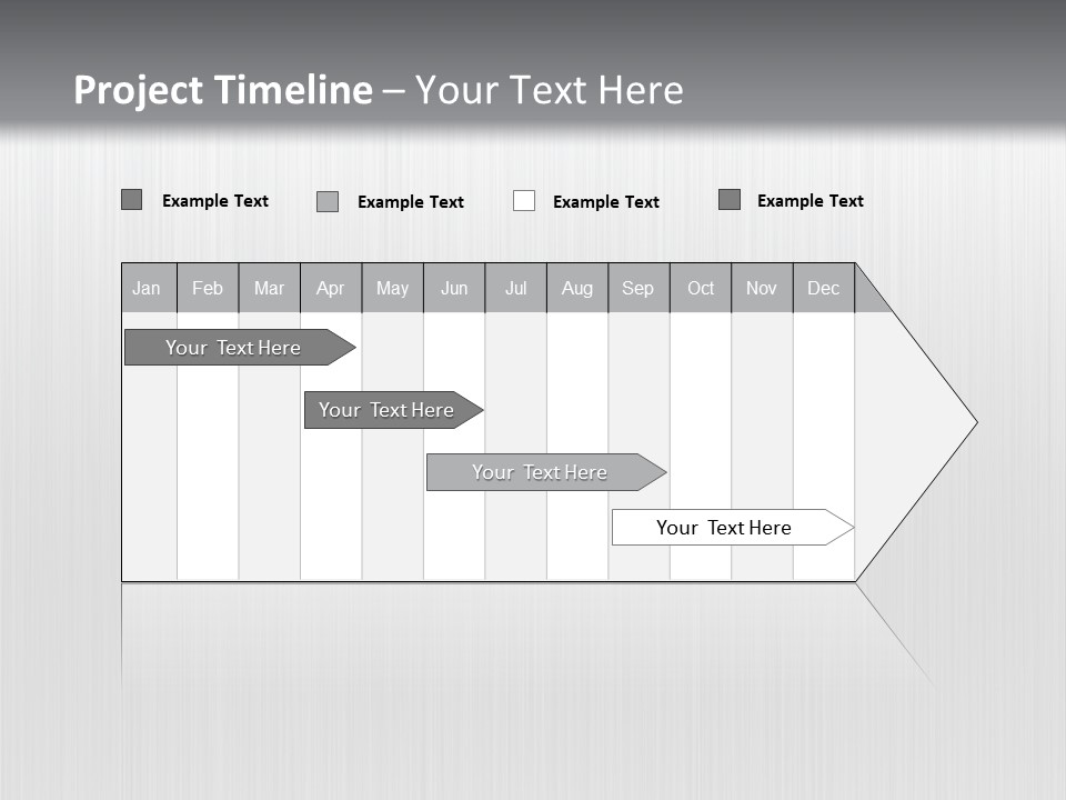 Polished Metallic Iron PowerPoint Template