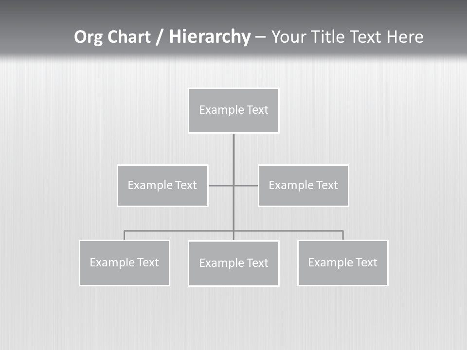 Polished Metallic Iron PowerPoint Template