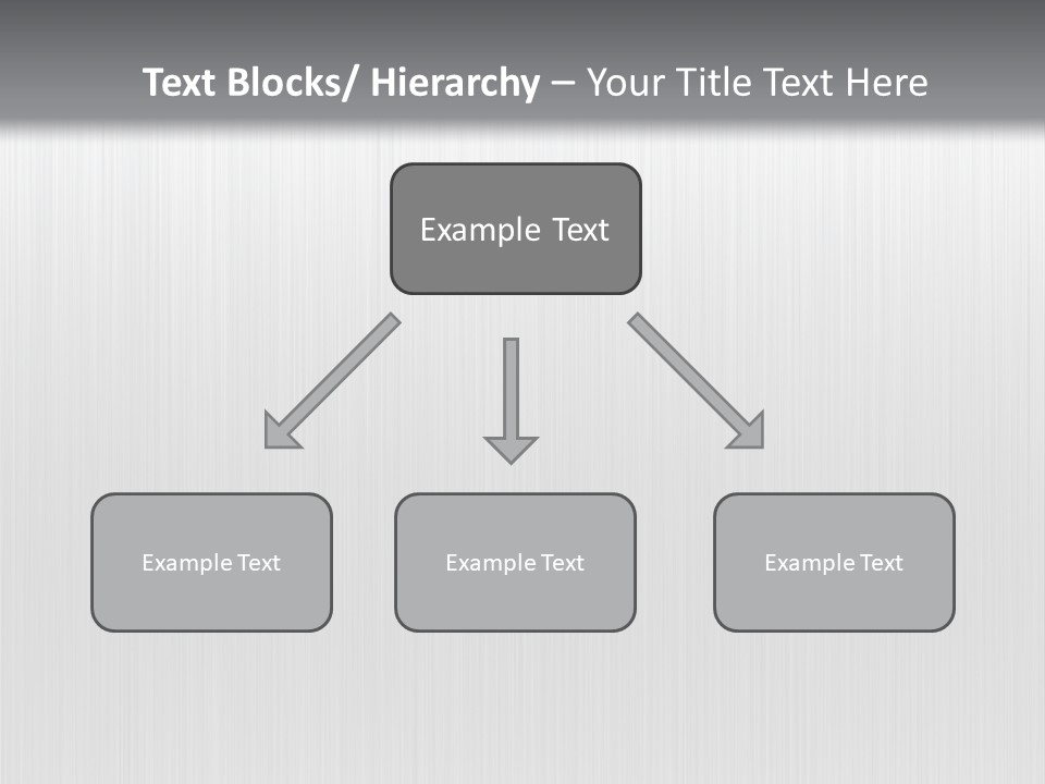 Polished Metallic Iron PowerPoint Template