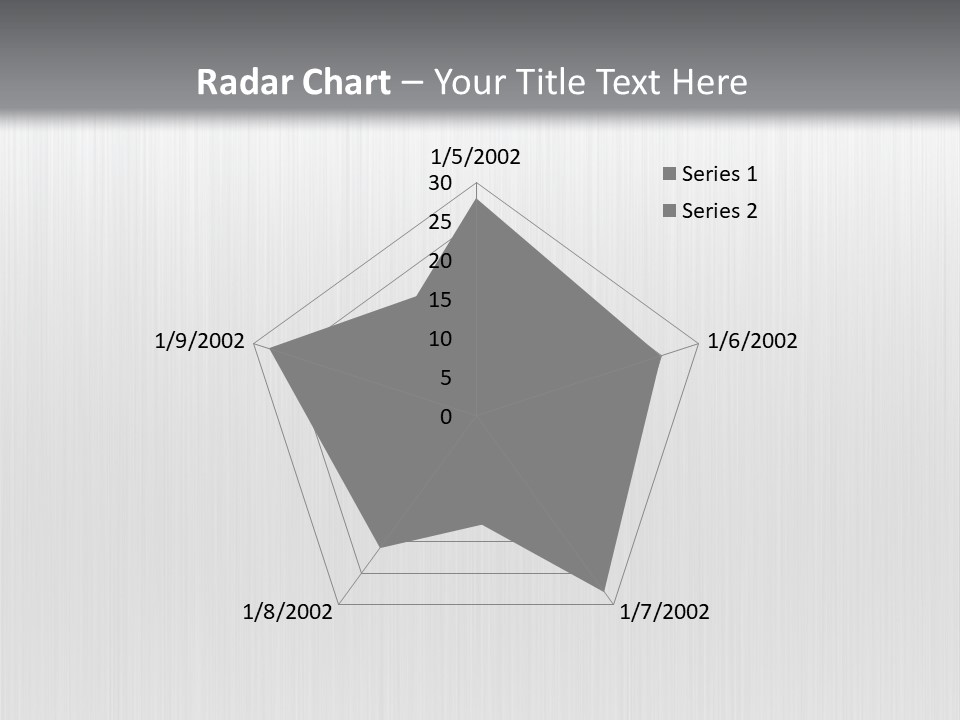 Polished Metallic Iron PowerPoint Template
