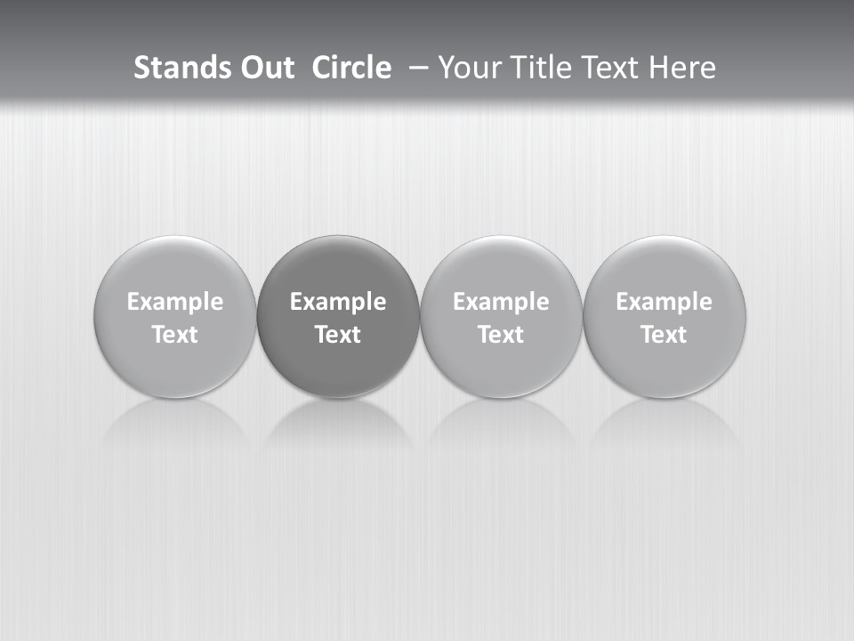 Polished Metallic Iron PowerPoint Template