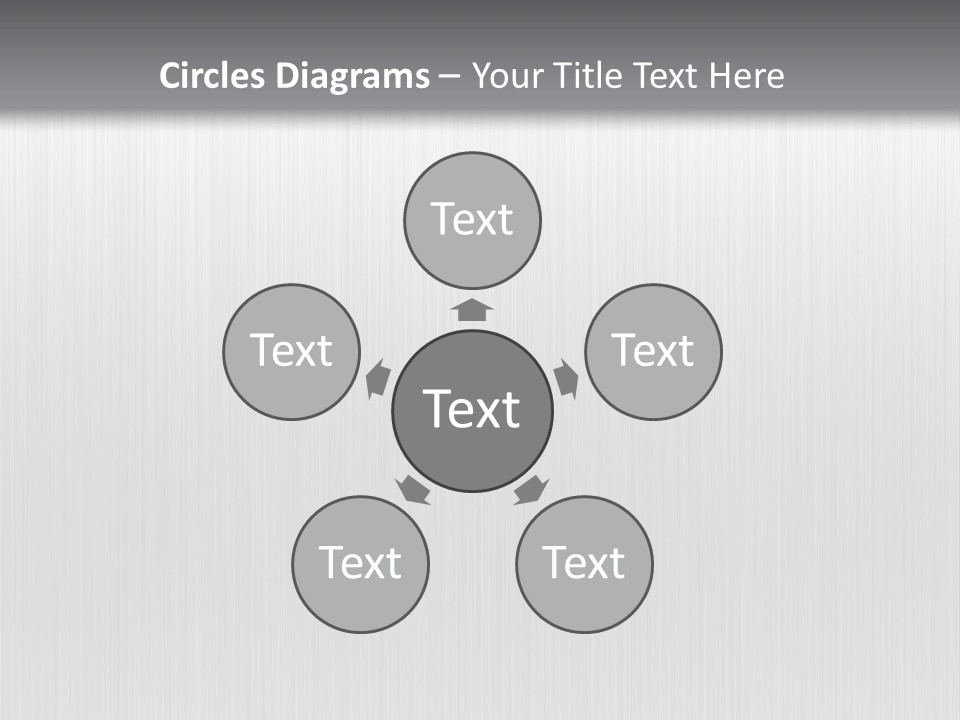 Polished Metallic Iron PowerPoint Template