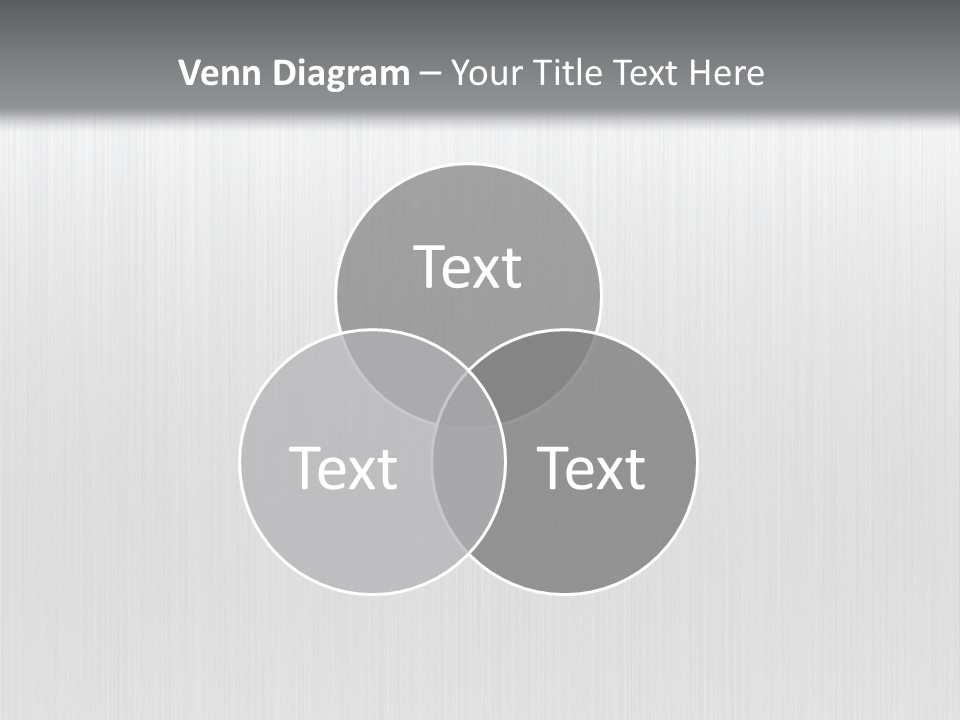 Polished Metallic Iron PowerPoint Template