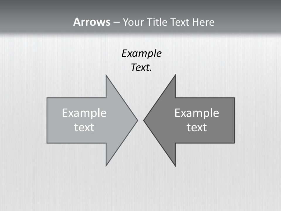 Polished Metallic Iron PowerPoint Template