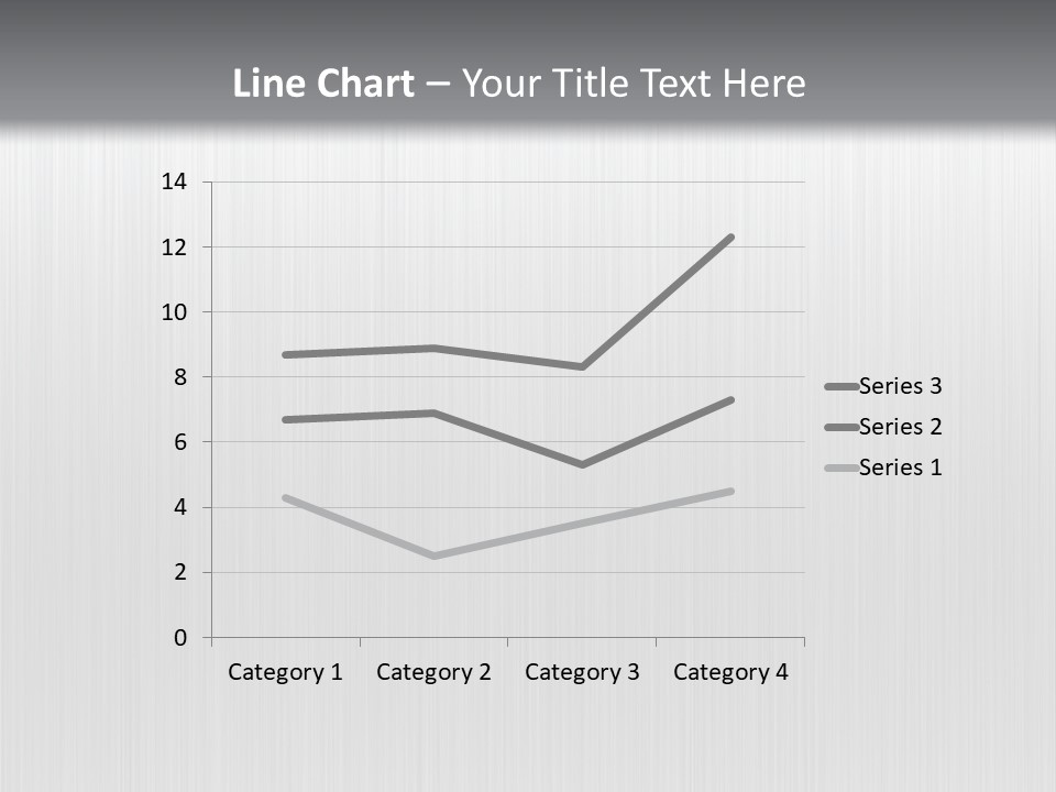 Polished Metallic Iron PowerPoint Template