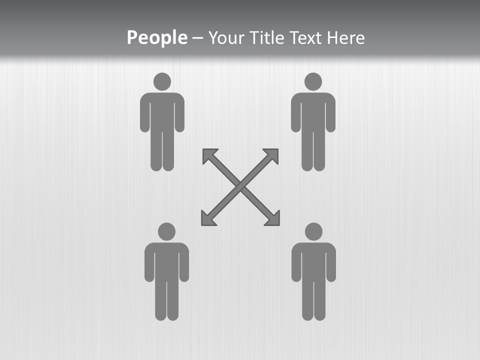 Polished Metallic Iron PowerPoint Template