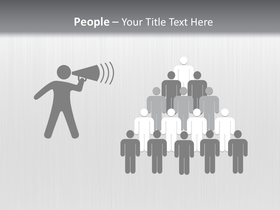 Polished Metallic Iron PowerPoint Template