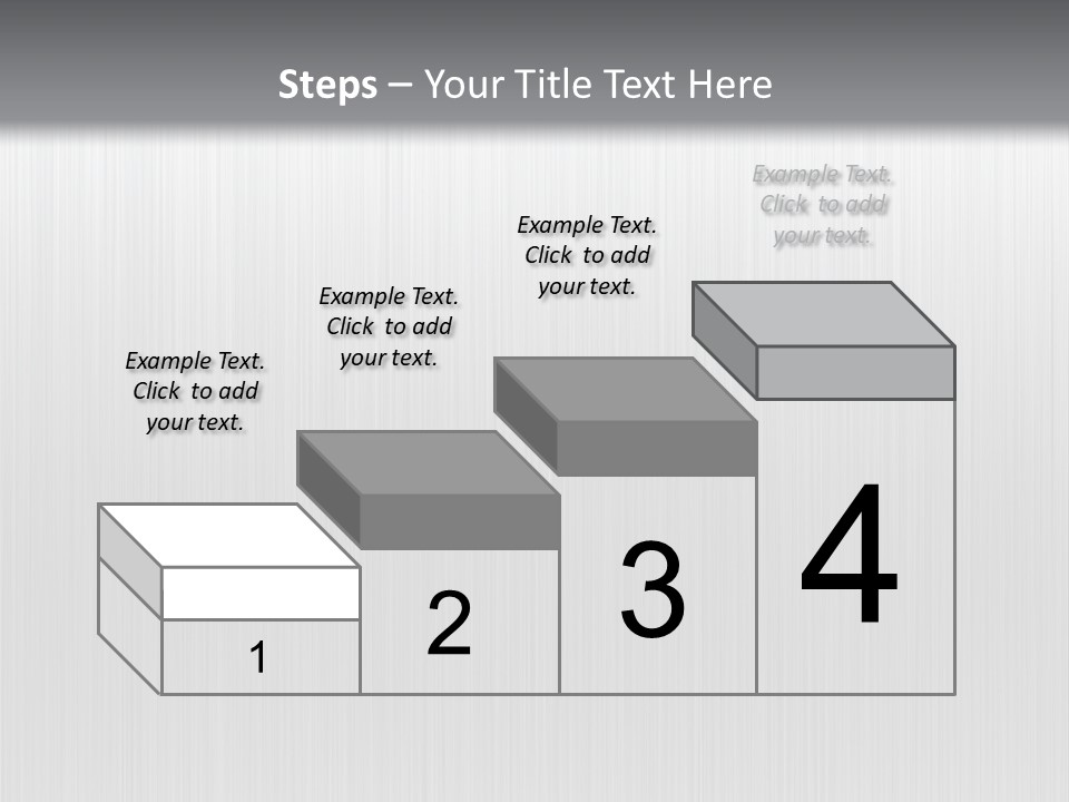 Polished Metallic Iron PowerPoint Template
