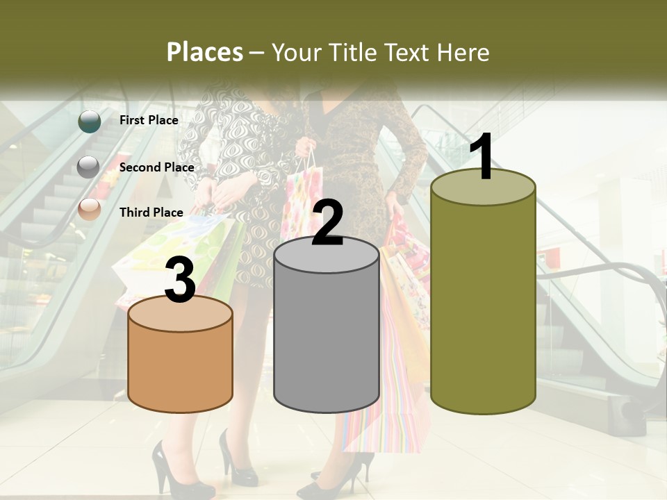 Stylish Shop Positive PowerPoint Template