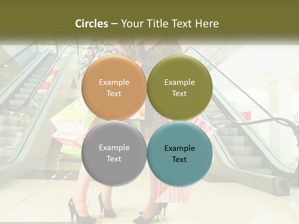 Stylish Shop Positive PowerPoint Template