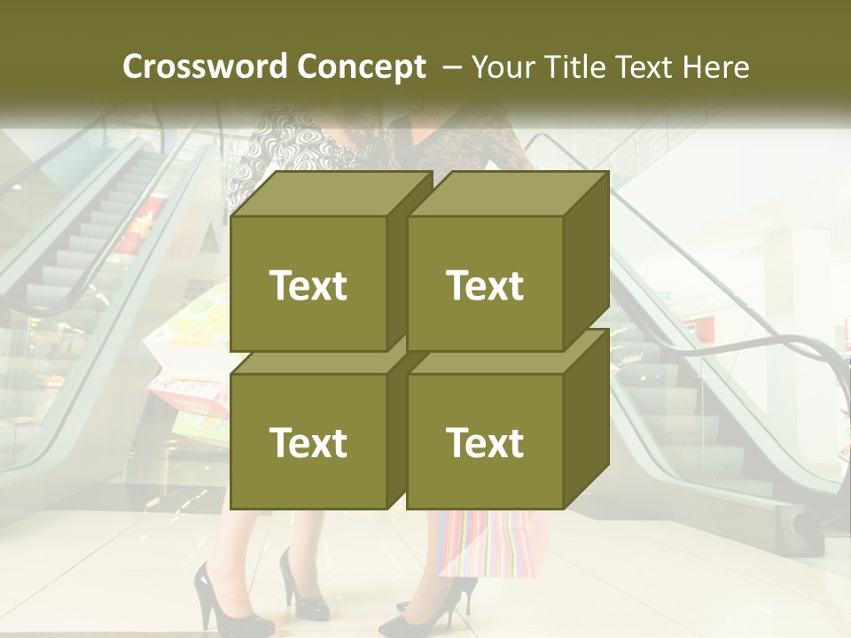 Stylish Shop Positive PowerPoint Template