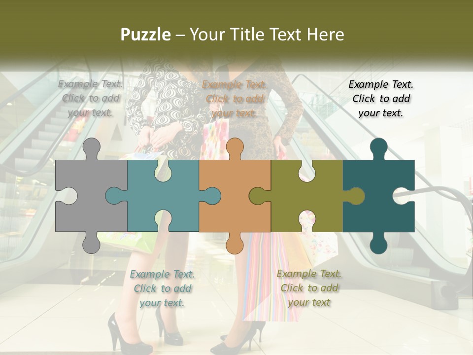 Stylish Shop Positive PowerPoint Template