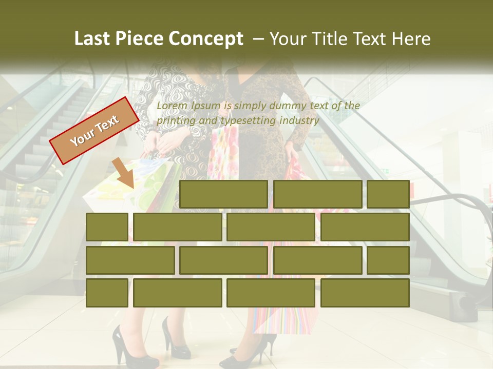 Stylish Shop Positive PowerPoint Template