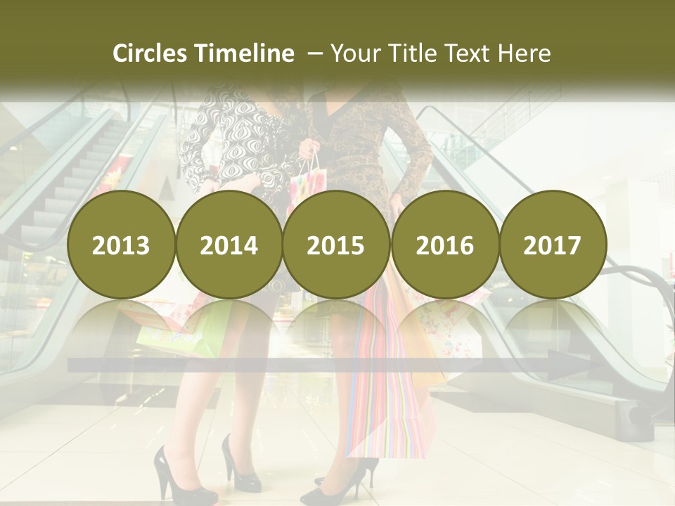 Stylish Shop Positive PowerPoint Template