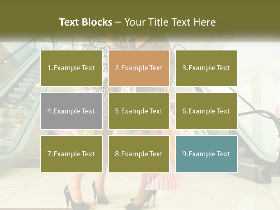 Stylish Shop Positive PowerPoint Template