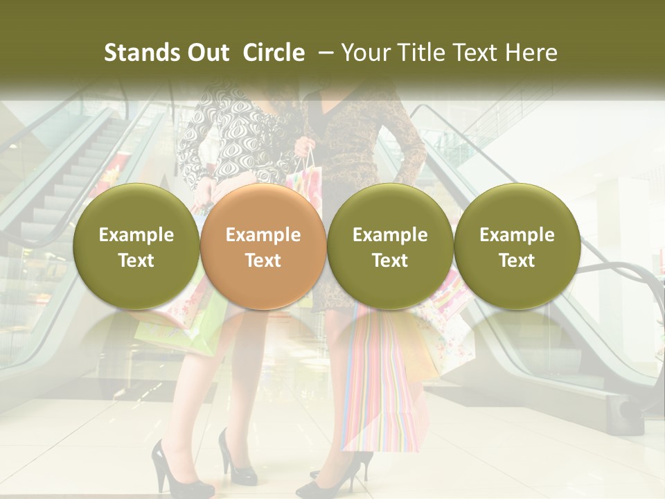 Stylish Shop Positive PowerPoint Template