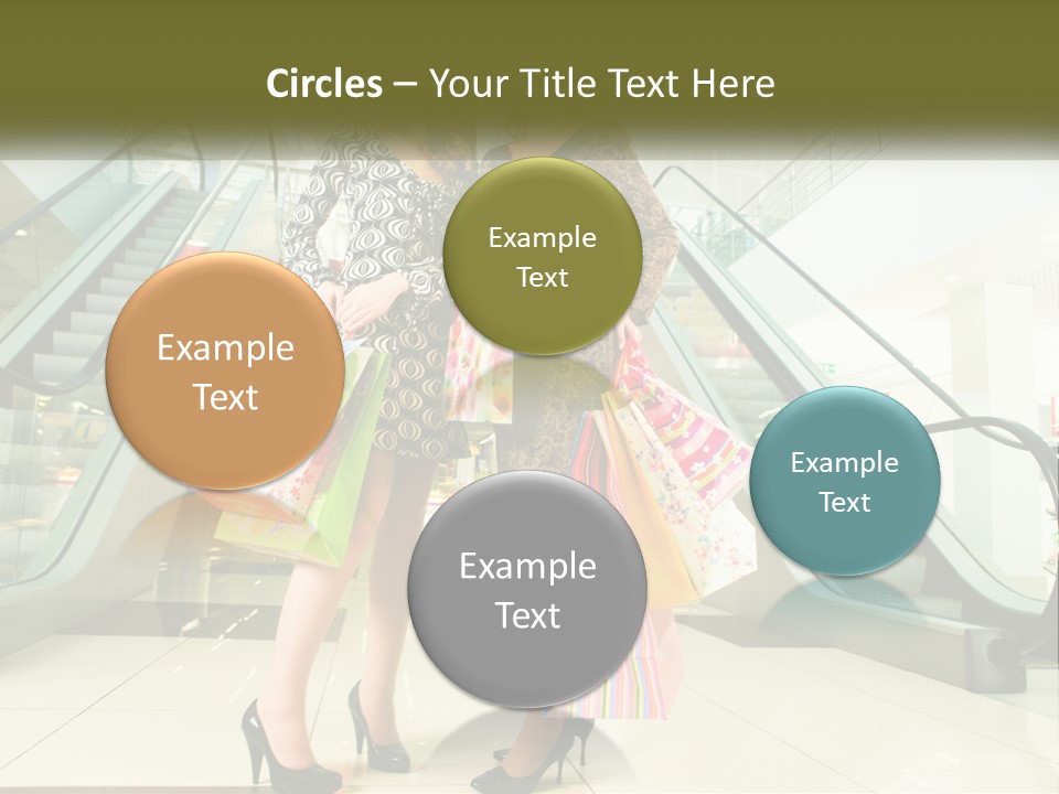 Stylish Shop Positive PowerPoint Template