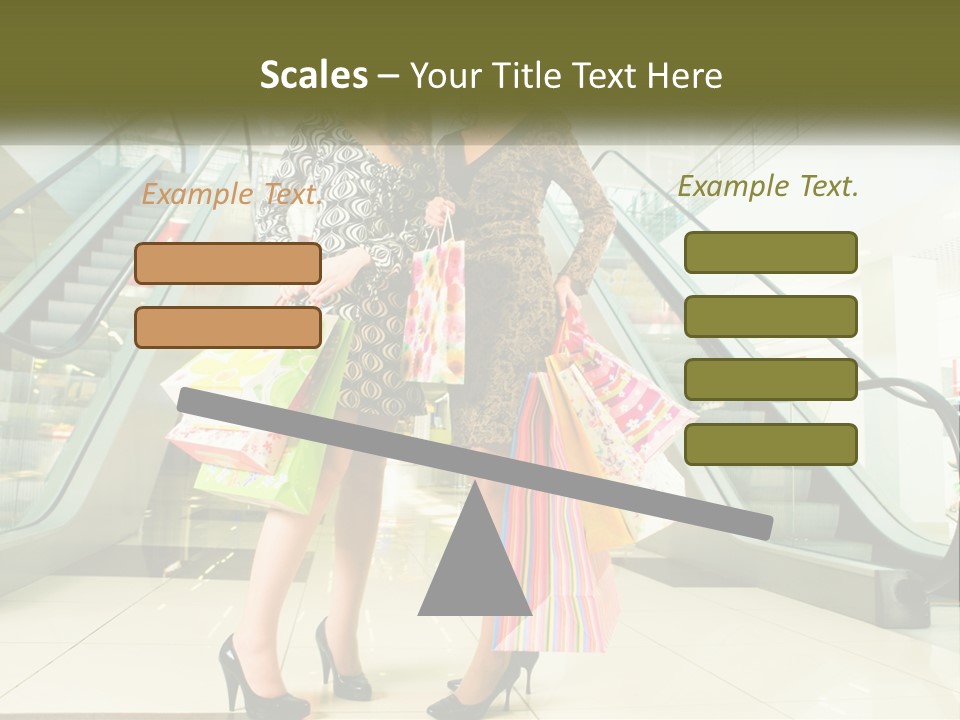 Stylish Shop Positive PowerPoint Template