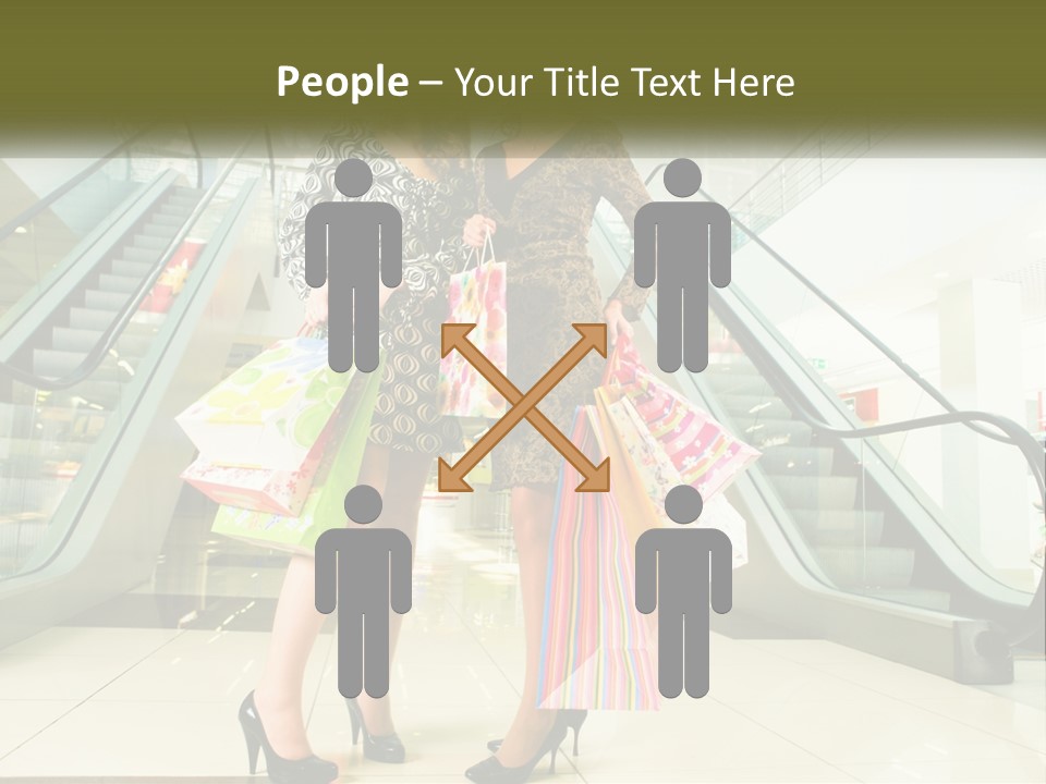 Stylish Shop Positive PowerPoint Template