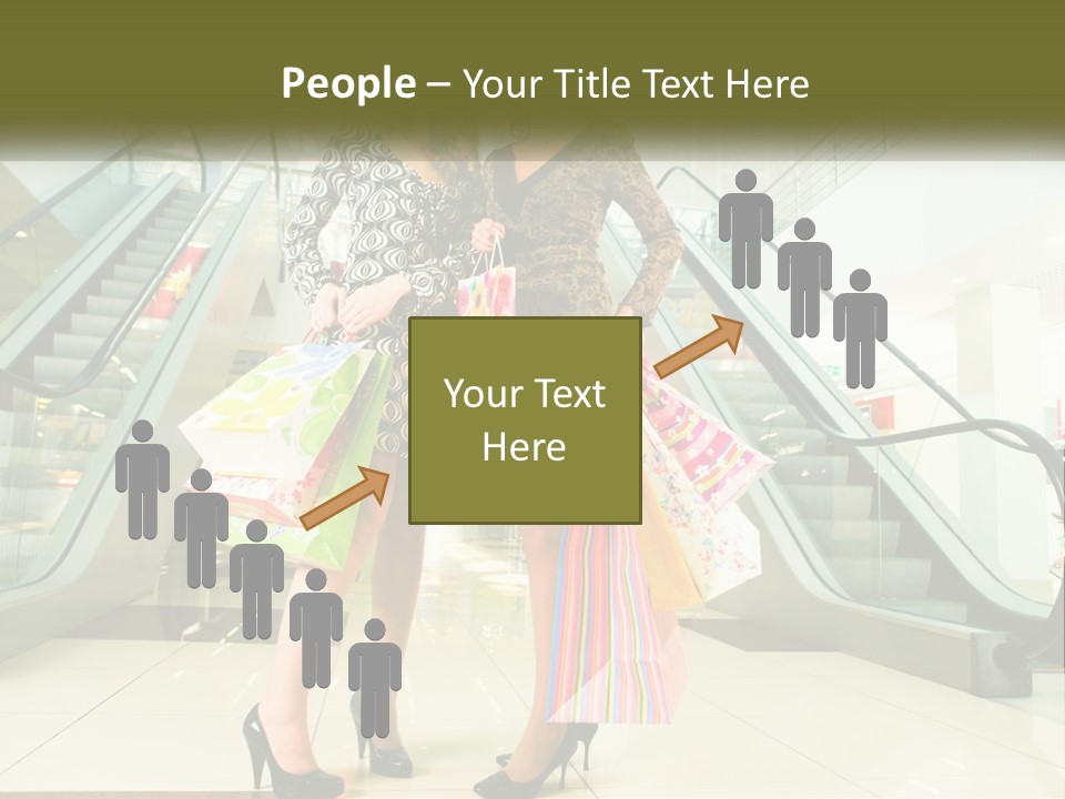 Stylish Shop Positive PowerPoint Template