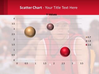 Red Water Stare PowerPoint Template