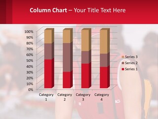 Red Water Stare PowerPoint Template