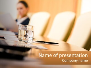 Meet Place Foreground PowerPoint Template