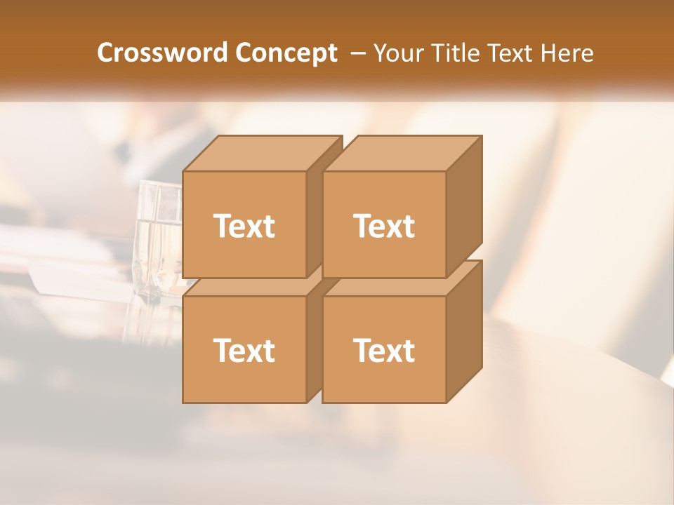 Meet Place Foreground PowerPoint Template