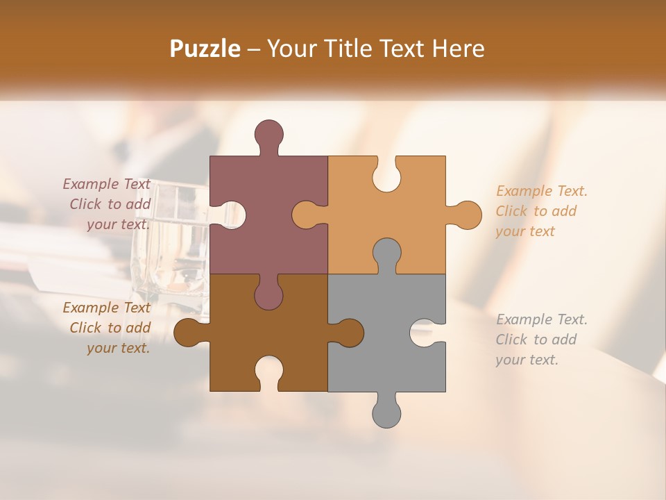 Meet Place Foreground PowerPoint Template