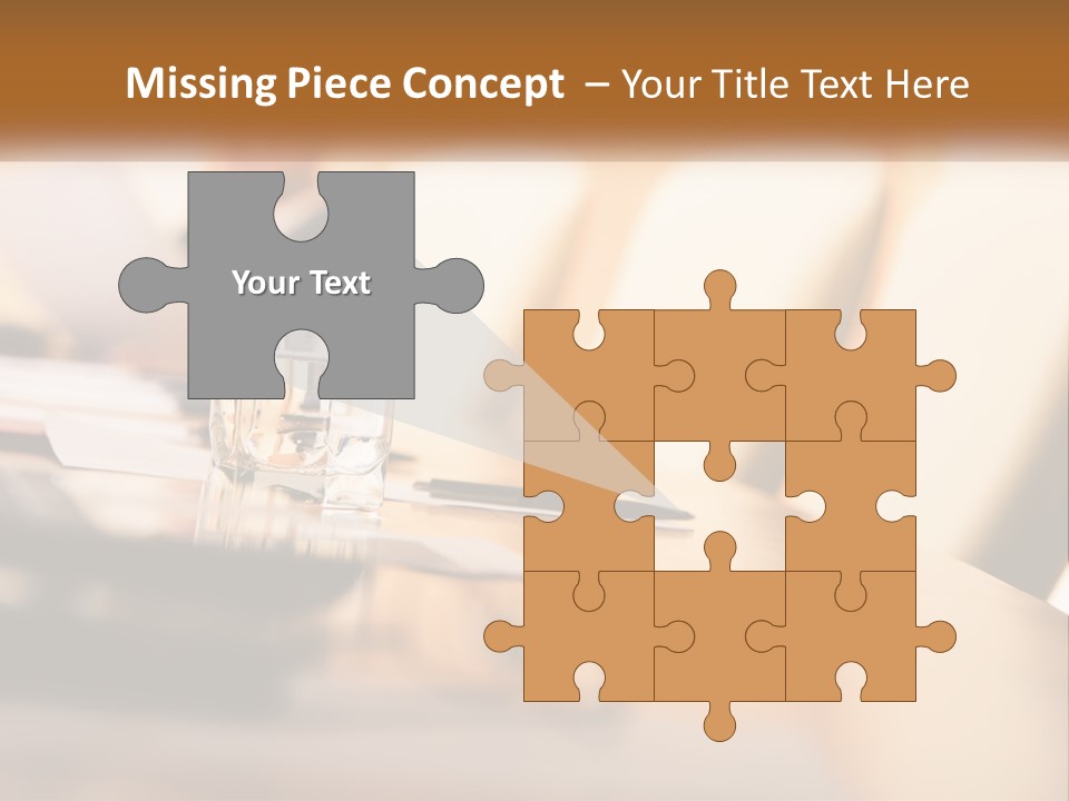 Meet Place Foreground PowerPoint Template
