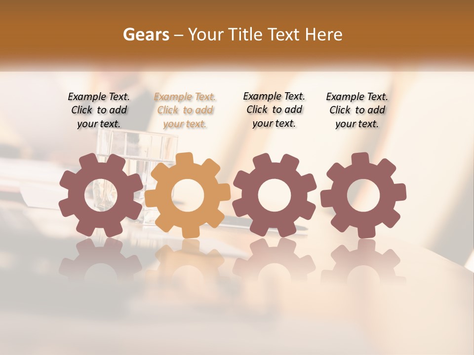 Meet Place Foreground PowerPoint Template