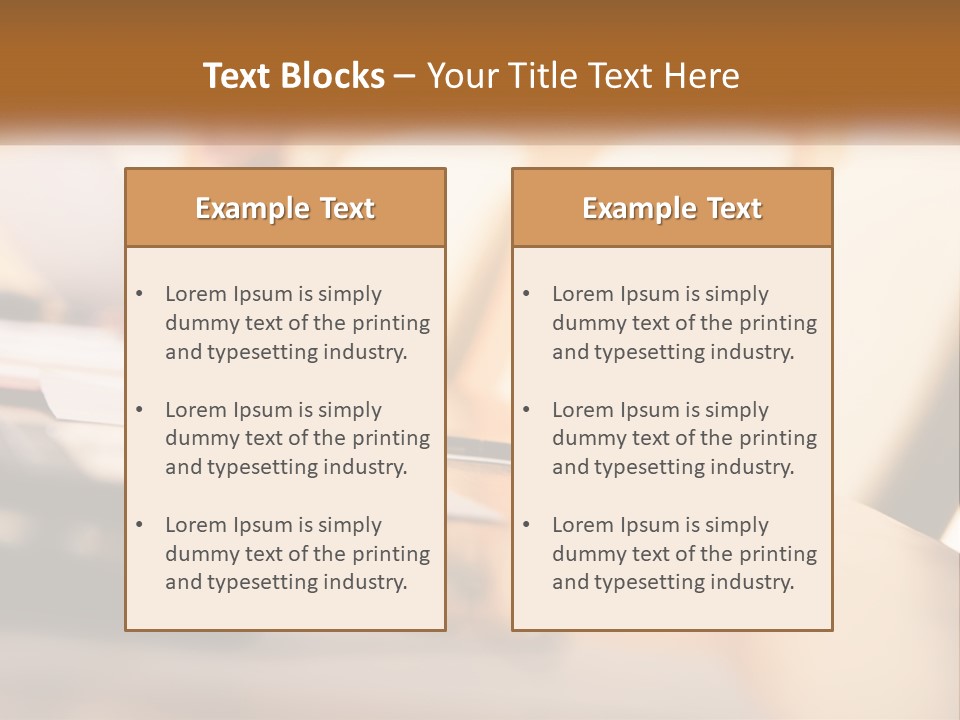 Meet Place Foreground PowerPoint Template