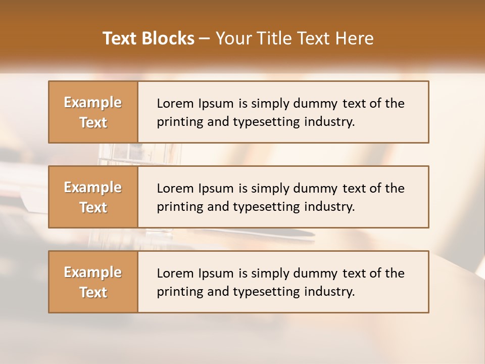 Meet Place Foreground PowerPoint Template