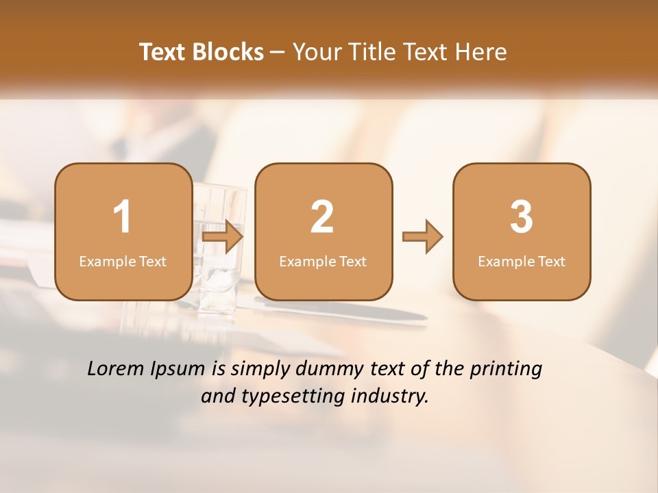 Meet Place Foreground PowerPoint Template