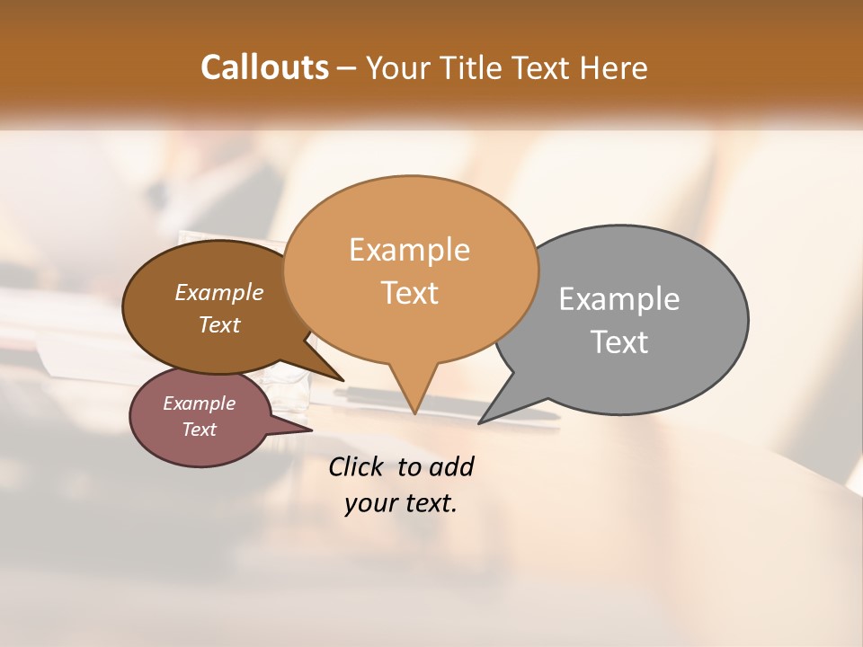 Meet Place Foreground PowerPoint Template