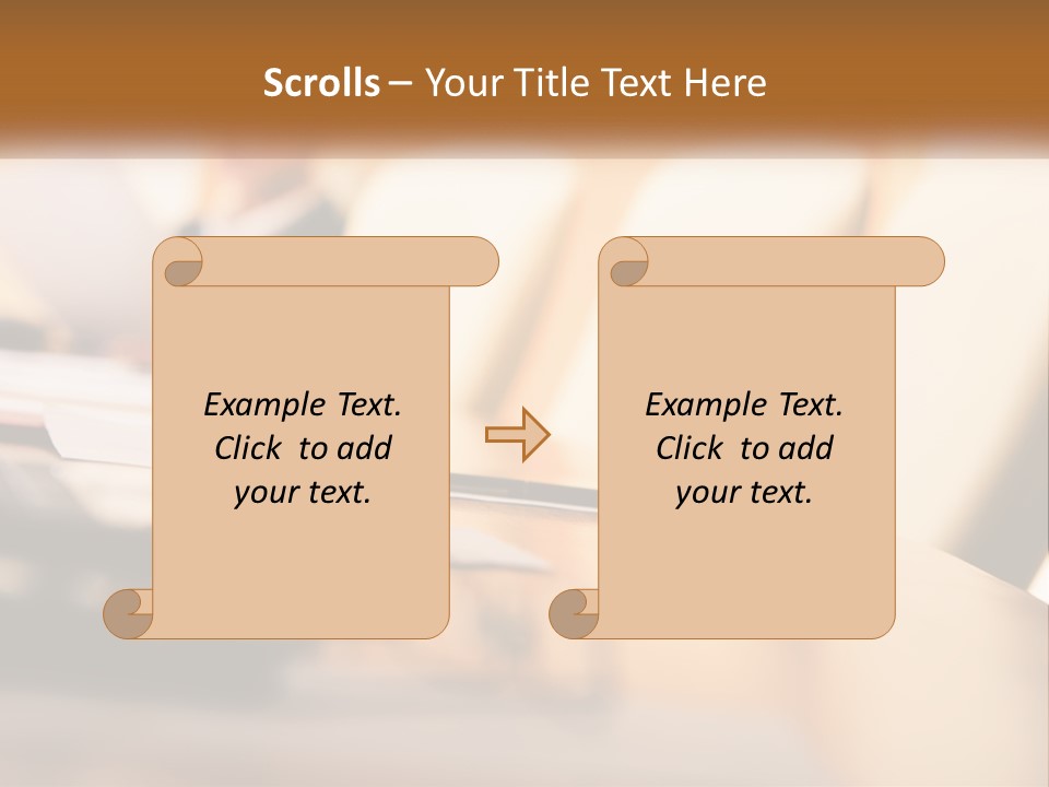 Meet Place Foreground PowerPoint Template
