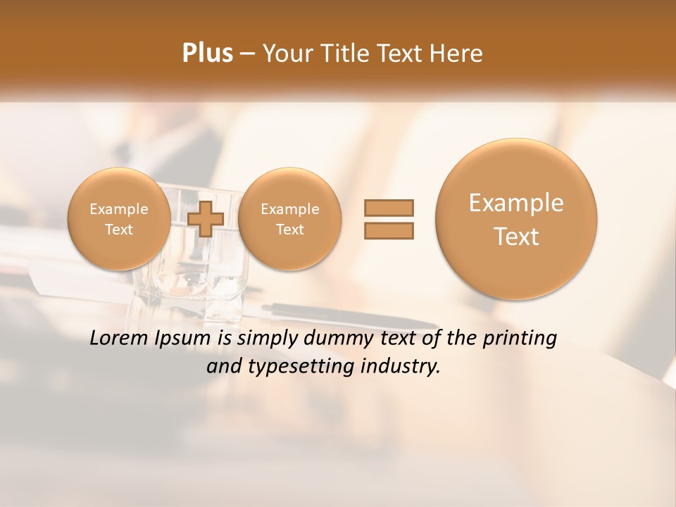 Meet Place Foreground PowerPoint Template
