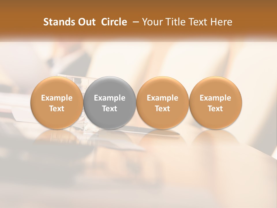 Meet Place Foreground PowerPoint Template