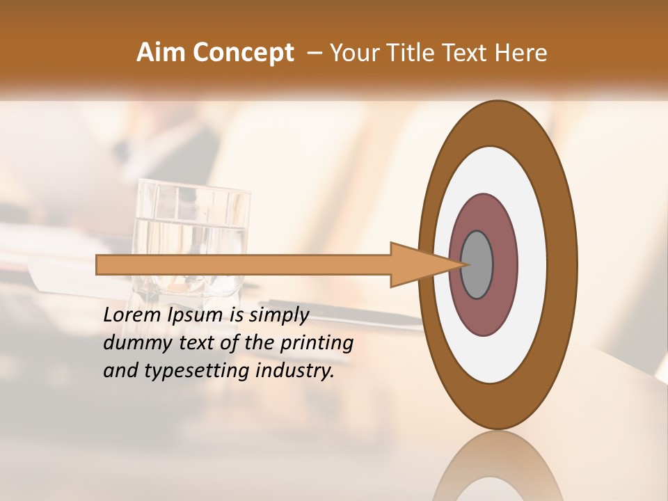 Meet Place Foreground PowerPoint Template