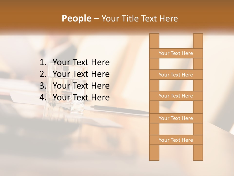 Meet Place Foreground PowerPoint Template