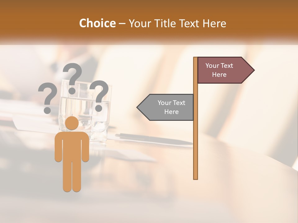 Meet Place Foreground PowerPoint Template