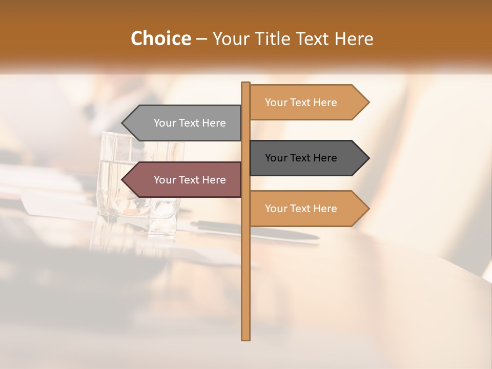 Meet Place Foreground PowerPoint Template