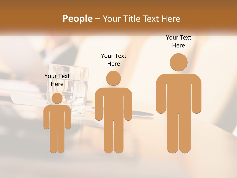 Meet Place Foreground PowerPoint Template