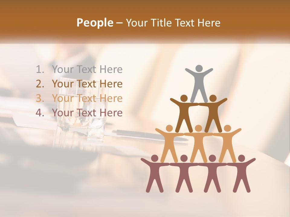 Meet Place Foreground PowerPoint Template