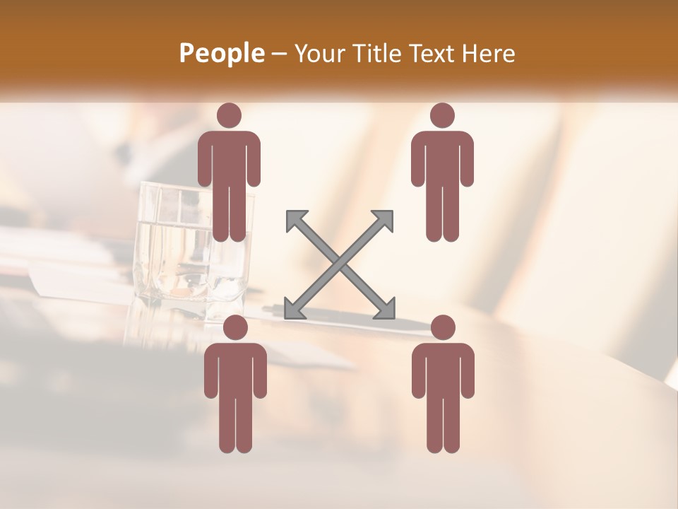 Meet Place Foreground PowerPoint Template