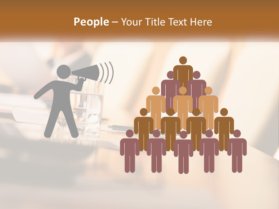 Meet Place Foreground PowerPoint Template