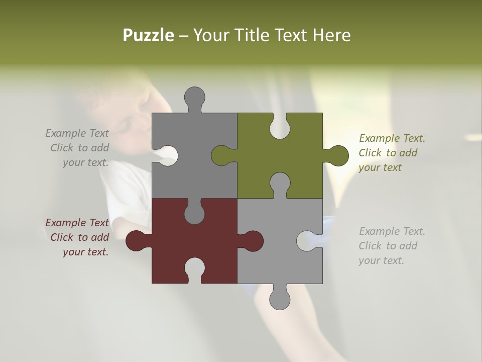 Cute Healthy One PowerPoint Template