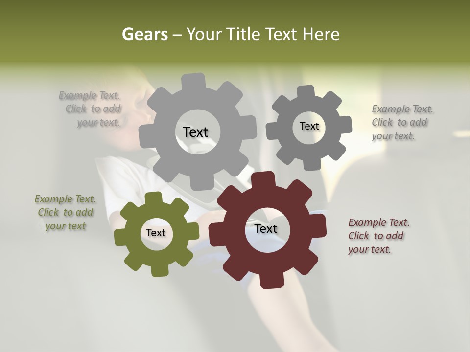 Cute Healthy One PowerPoint Template